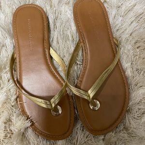 Banana Republic Thong sandals Gold 6